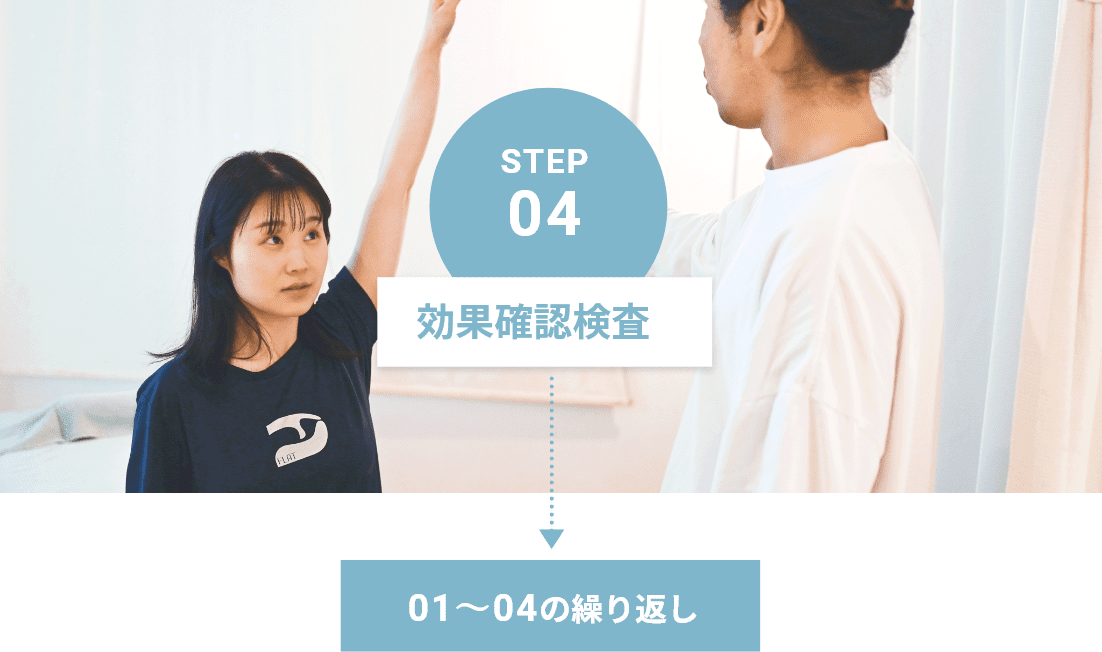 STEP4:効果確認検査